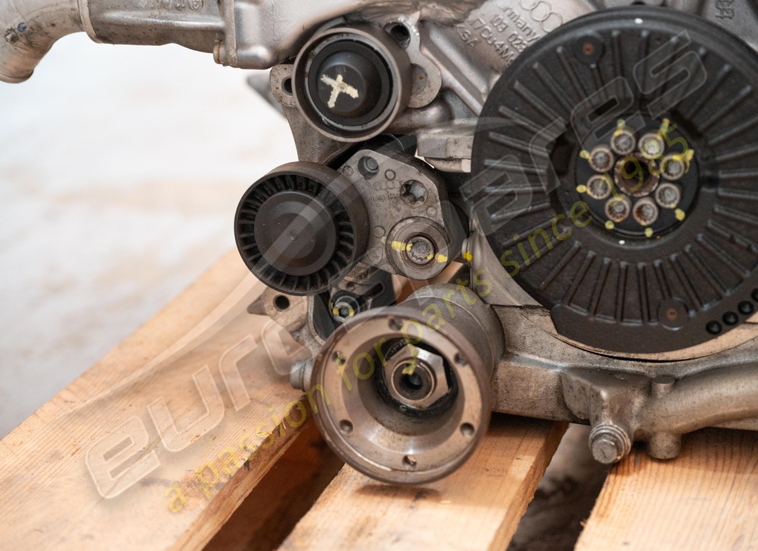 USED LAMBORGHINI LP560 GALLARDO ENGINE. PART NUMBER MR00Y9Q07L (10) used lamborghini lp560 gallardo engine. part number mr00y9q07l (10)