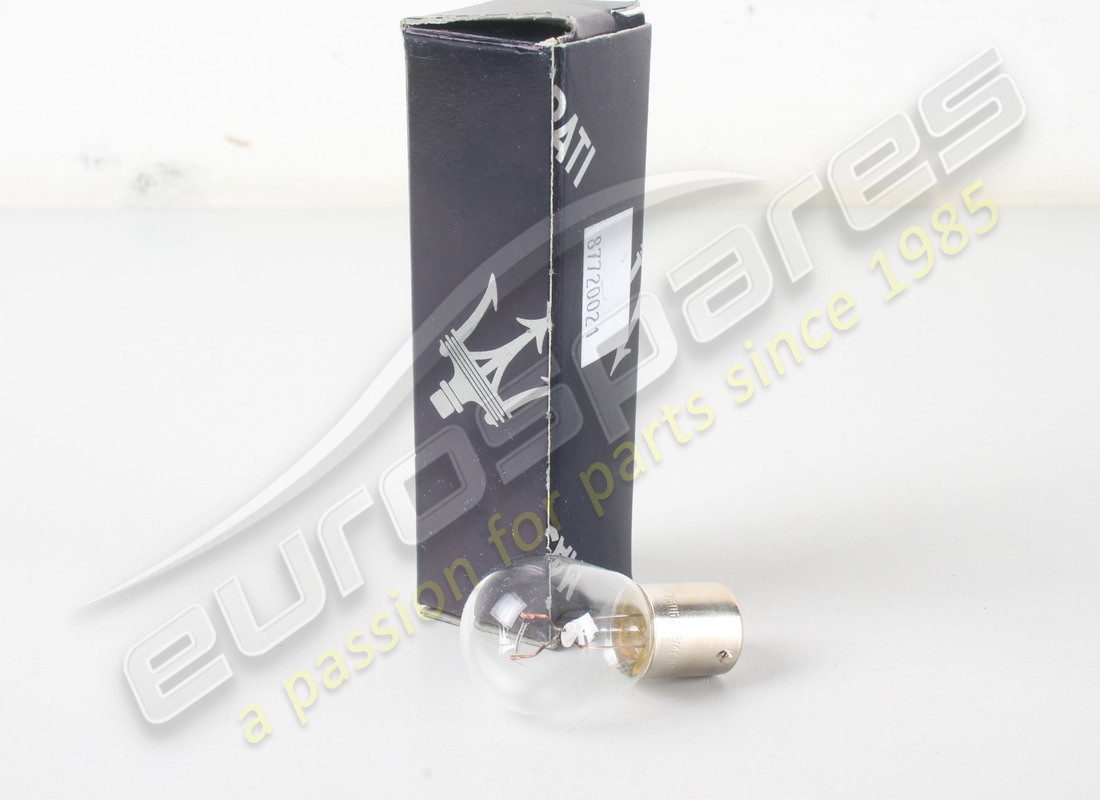 NEW MASERATI BULB 12V 21W. PART NUMBER 87720021 (1) new maserati bulb 12v 21w. part number 87720021 (1)