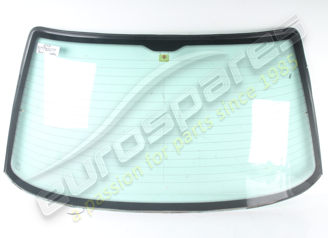 USED MASERATI REAR WINDOW GLASS. PART NUMBER 377780077 (1) used maserati rear window glass. part number 377780077 (1)