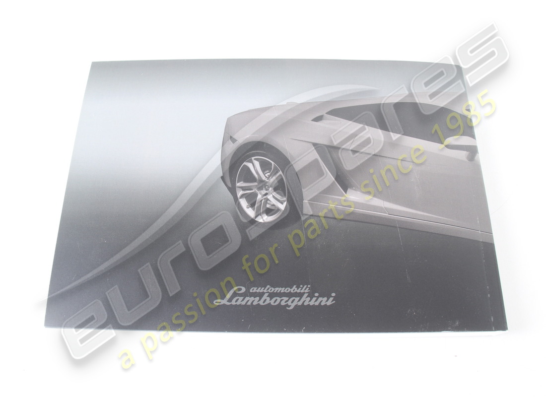 new lamborghini operating instruction. part number 400012003dd (2)