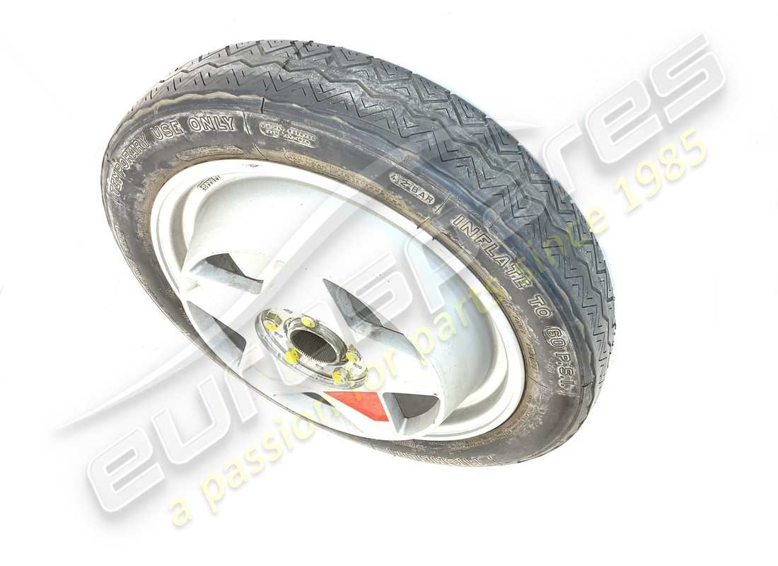 USED FERRARI SPARE TYRE RIM. PART NUMBER 124203 (3) used ferrari spare tyre rim. part number 124203 (3)