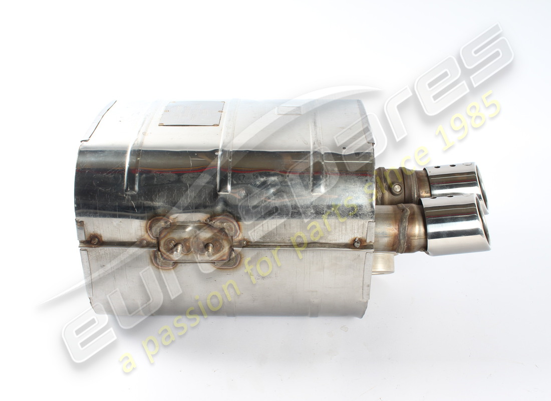 NEW FERRARI RH REAR MUFFLER. PART NUMBER 200997 (2) new ferrari rh rear muffler. part number 200997 (2)