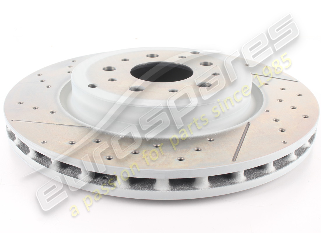 new maserati rear disc drilled and slotted. part number 257142 (2)