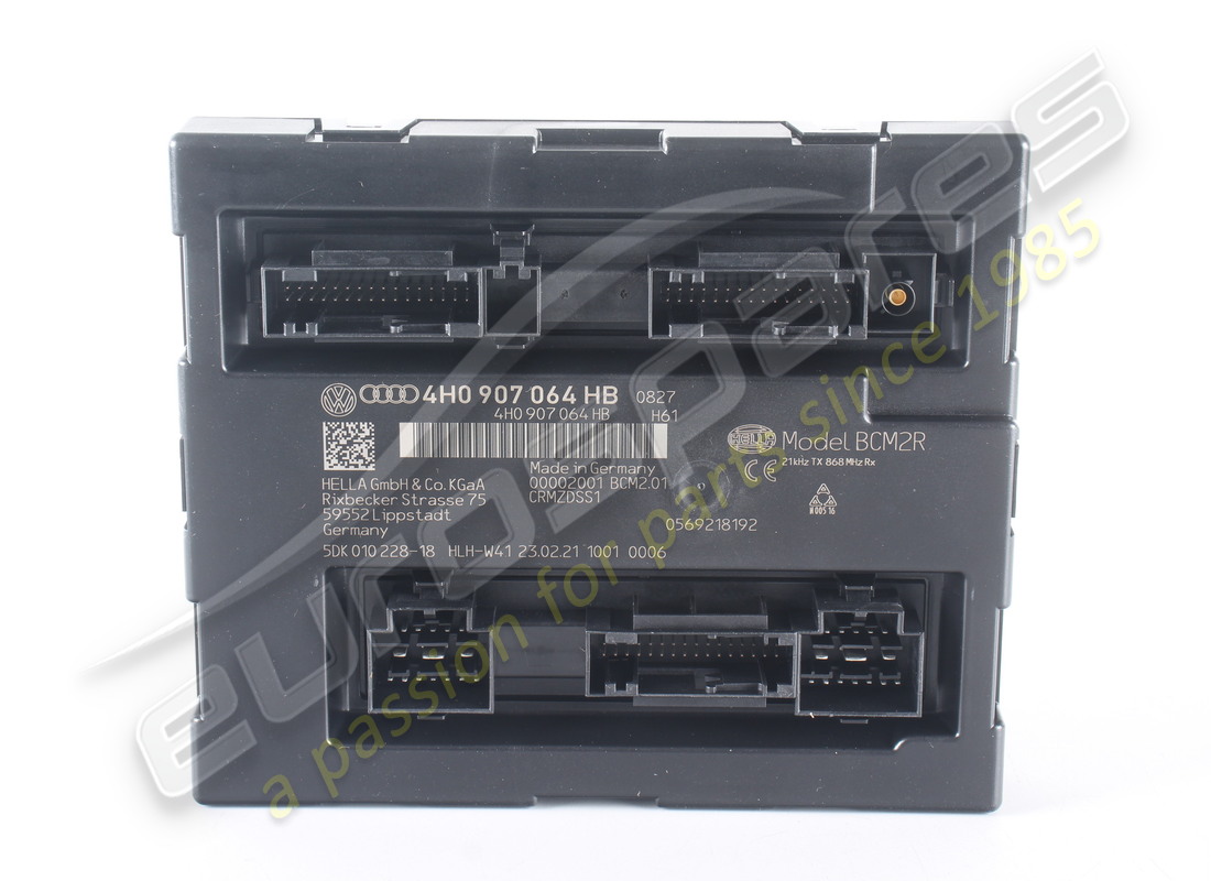 NEW LAMBORGHINI BODY COMPUTER BCM2 868 MHZ. PART NUMBER 4H0907064HB (1) new lamborghini body computer bcm2 868 mhz. part number 4h0907064hb (1)
