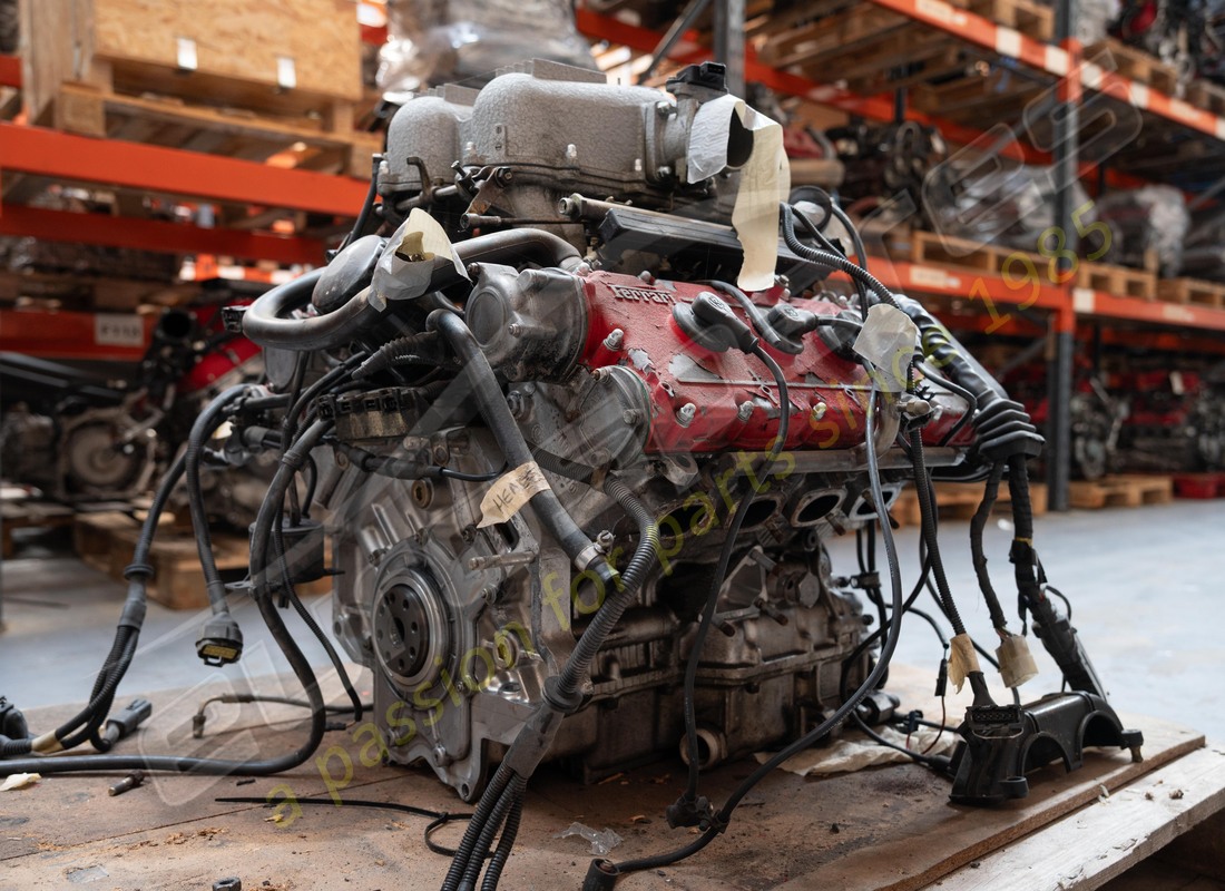 USED FERRARI 348 ENGINE. PART NUMBER 95961962 (16) used ferrari 348 engine. part number 95961962 (16)