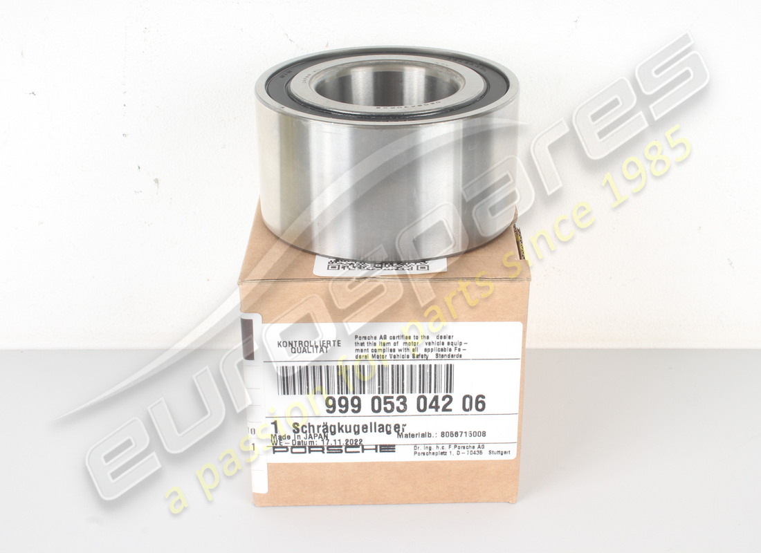 NEW PORSCHE BALL BEARING. PART NUMBER 99905304206 (2) new porsche ball bearing. part number 99905304206 (2)