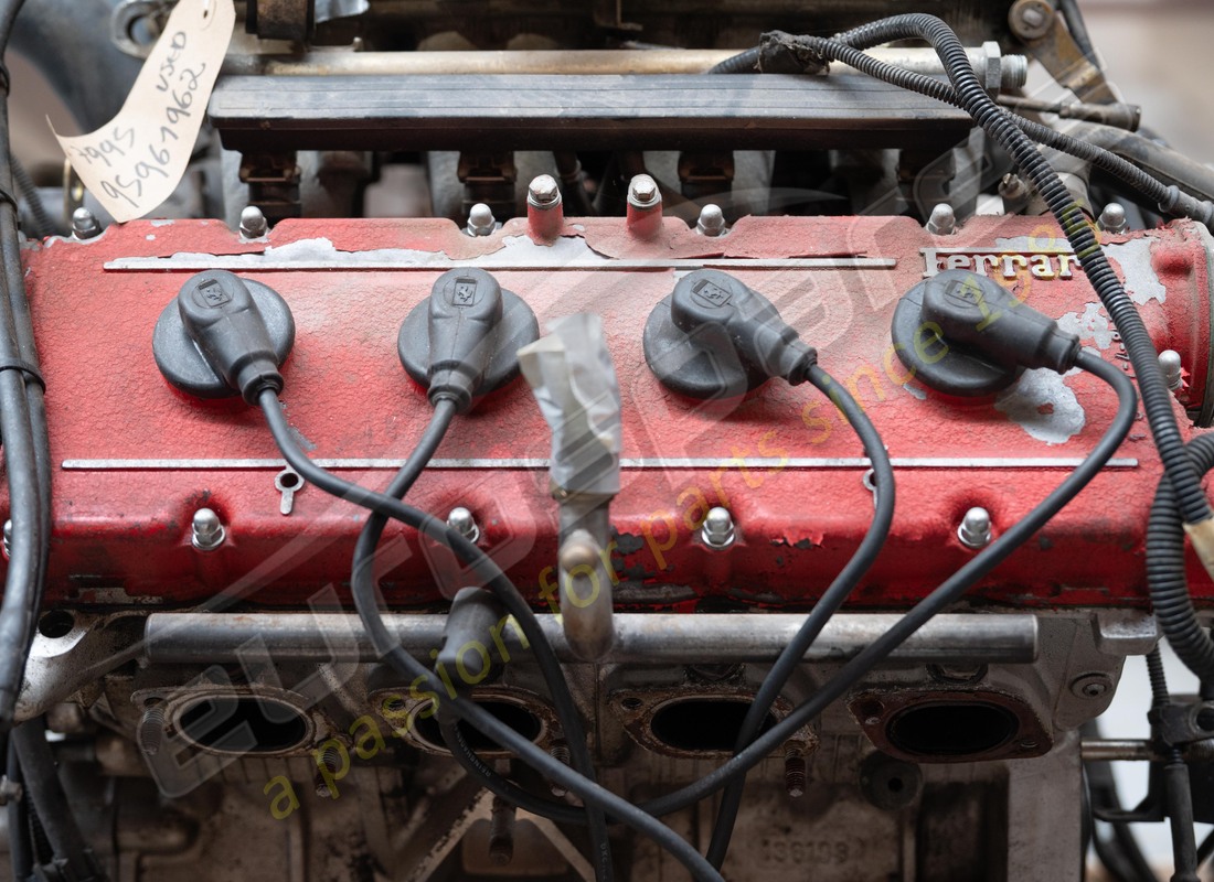 USED FERRARI 348 ENGINE. PART NUMBER 95961962 (12) used ferrari 348 engine. part number 95961962 (12)
