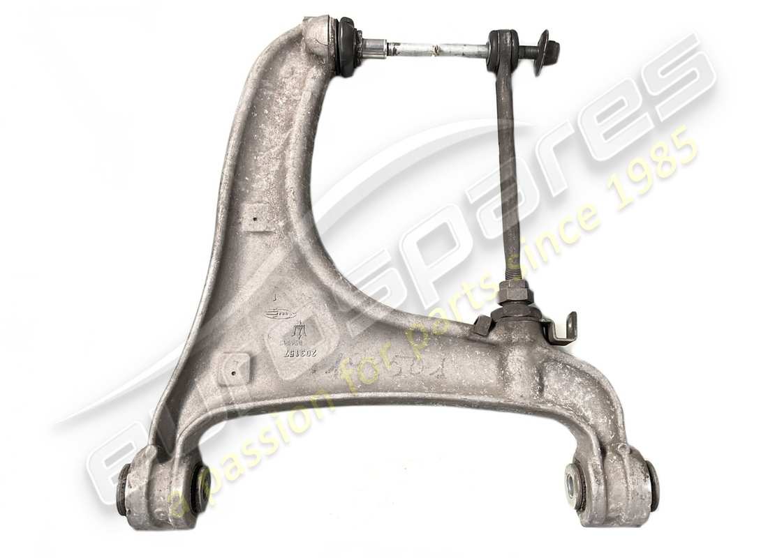 USED MASERATI LH LOWER LEVER ASSEMBLY. PART NUMBER 198501 (1) used maserati lh lower lever assembly. part number 198501 (1)