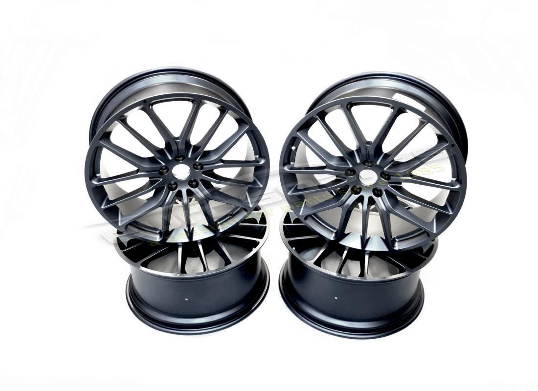 NEW Maserati 21'' TITANO WHEELS SET (GREY) . PART NUMBER 980156251B (1)