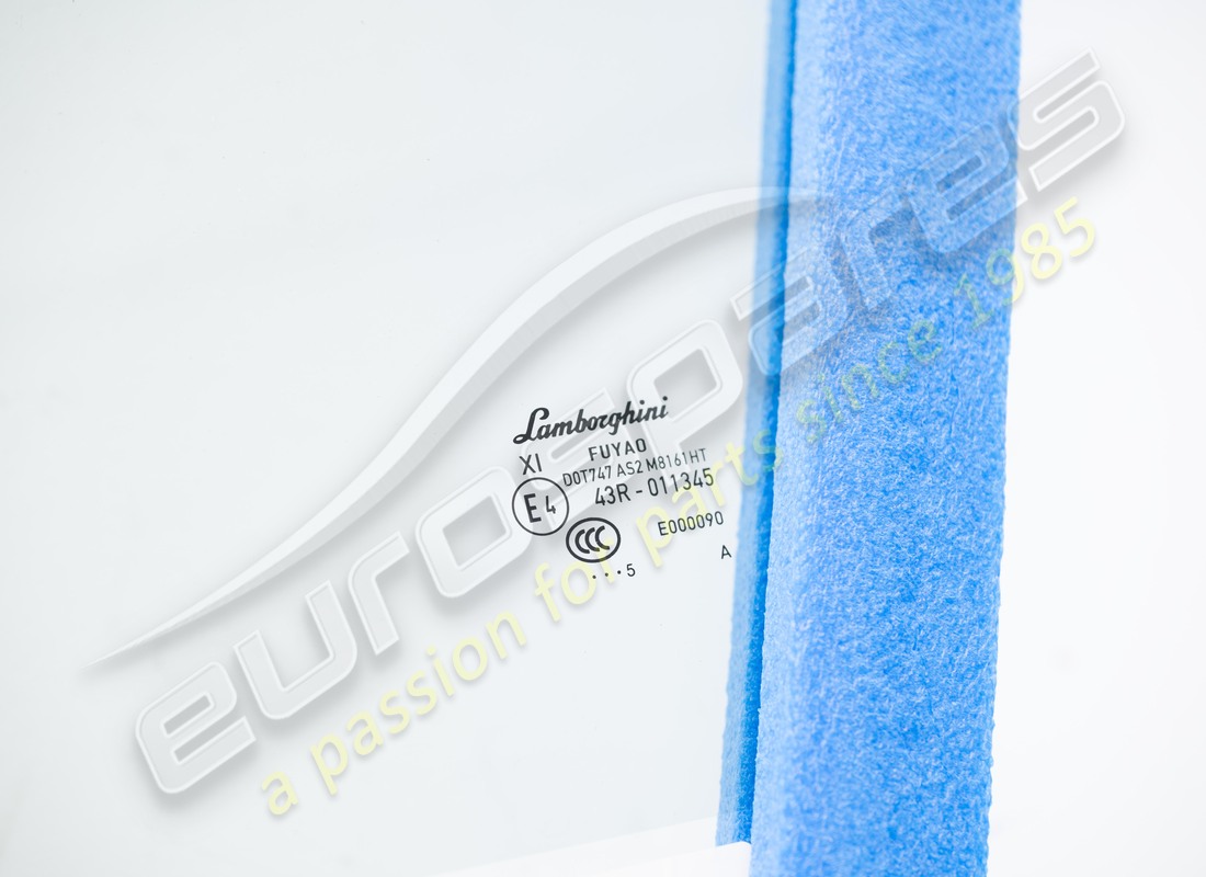 new lamborghini door window, front. part number 4ml845021b (2)