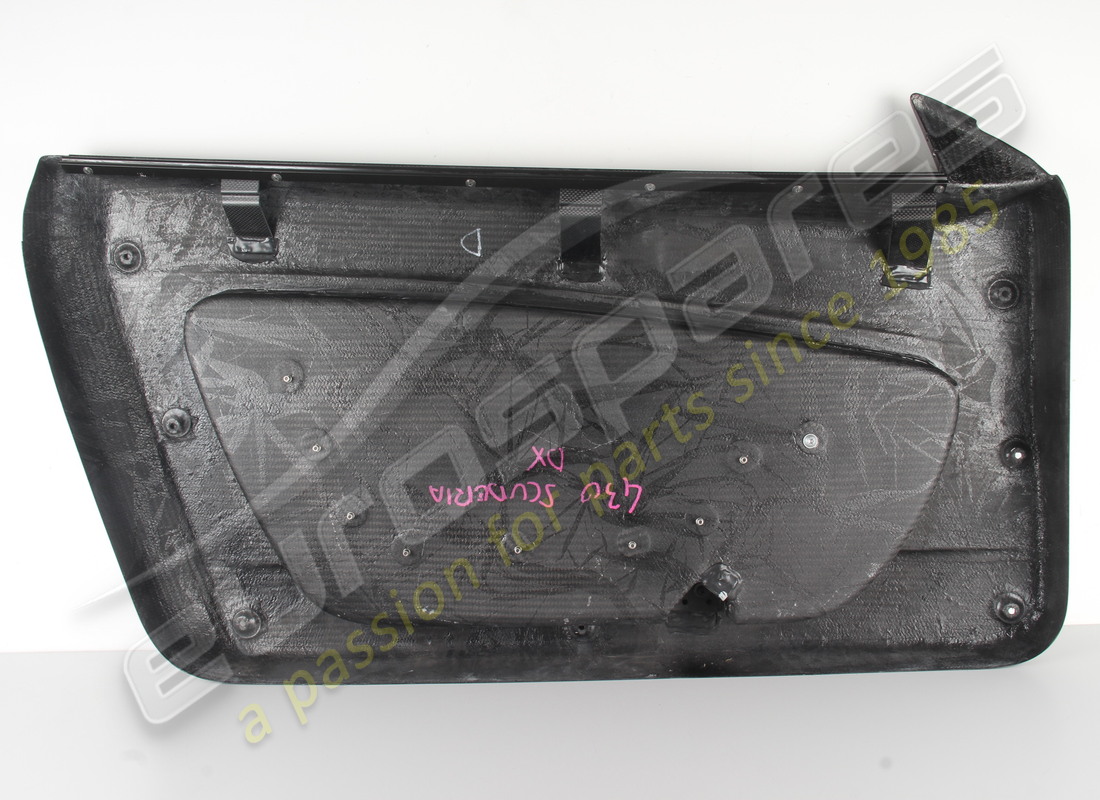 RECONDITIONED FERRARI RH COVERED DOOR PANEL. PART NUMBER 80120900 (6) reconditioned ferrari rh covered door panel. part number 80120900 (6)