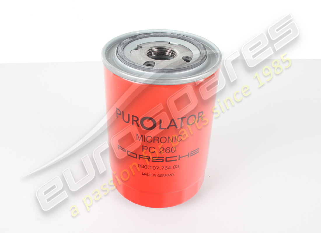 NEW PORSCHE OIL FILTER RED PUROLATOR. PART NUMBER 93010776403 (1) new porsche oil filter red purolator. part number 93010776403 (1)