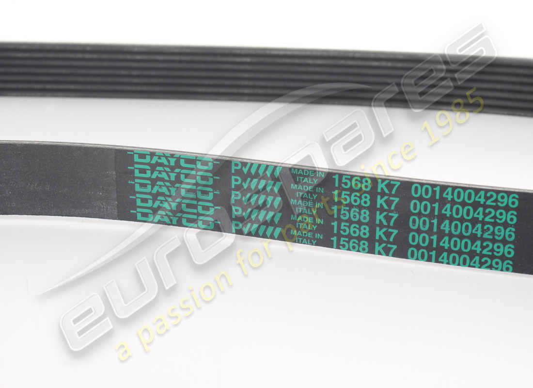 NEW LAMBORGHINI AUXILIARY BELT. PART NUMBER 07M903137 (2) new lamborghini auxiliary belt. part number 07m903137 (2)