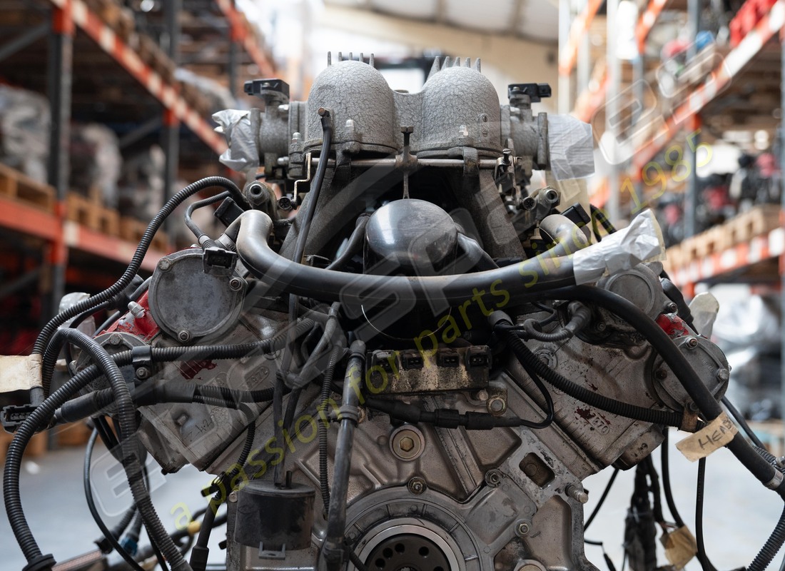 USED FERRARI 348 ENGINE. PART NUMBER 95961962 (10) used ferrari 348 engine. part number 95961962 (10)