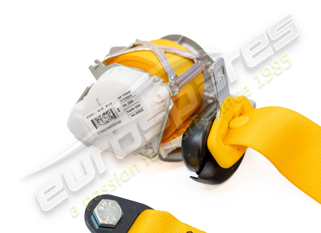 NEW FERRARI LH THREE POINT SEAT BELT. PART NUMBER 84466361 (2) new ferrari lh three point seat belt. part number 84466361 (2)