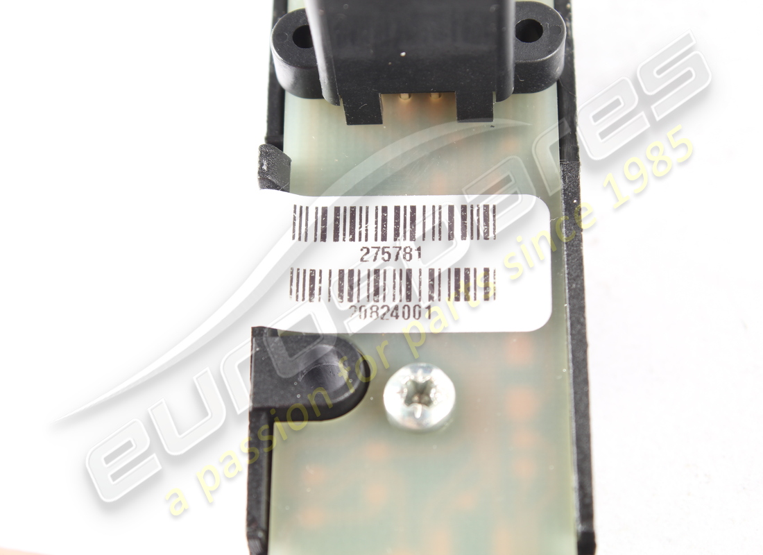 NEW MASERATI NIT CTRL.BUTTON PLATE. PART NUMBER 275781 (6) new maserati nit ctrl.button plate. part number 275781 (6)