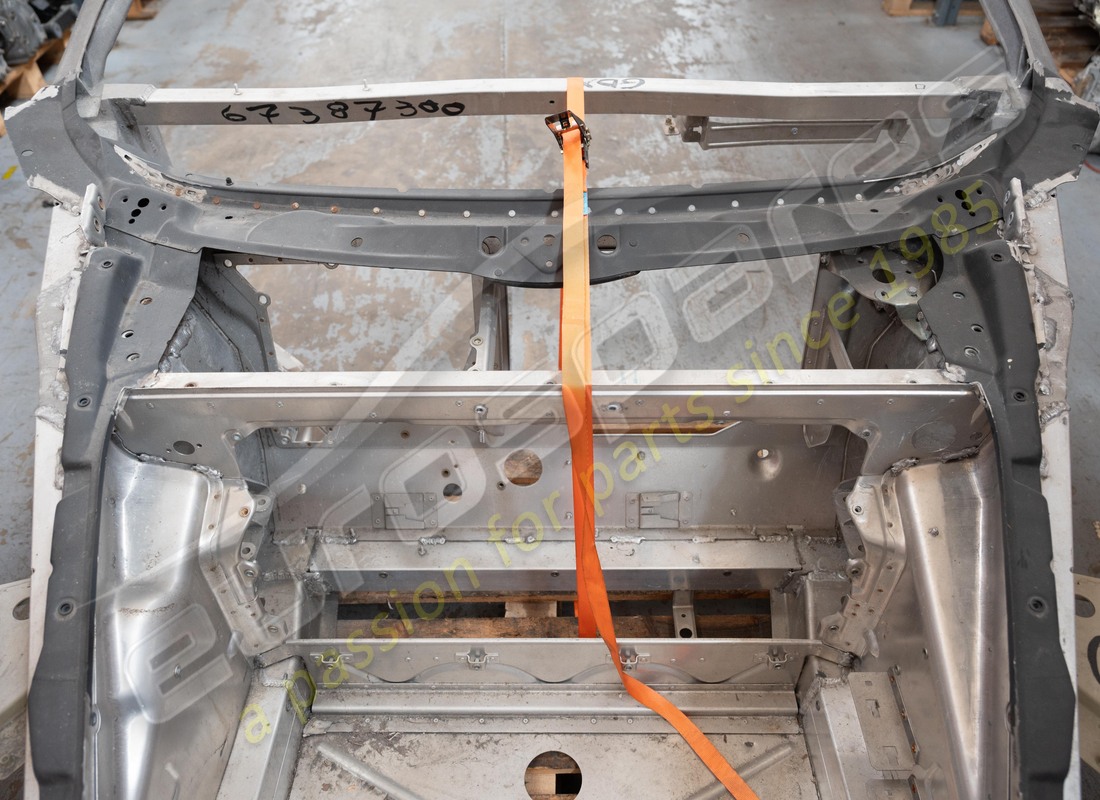 NEW FERRARI RHD FRONT FRAME. PART NUMBER 67387300 (5) new ferrari rhd front frame. part number 67387300 (5)