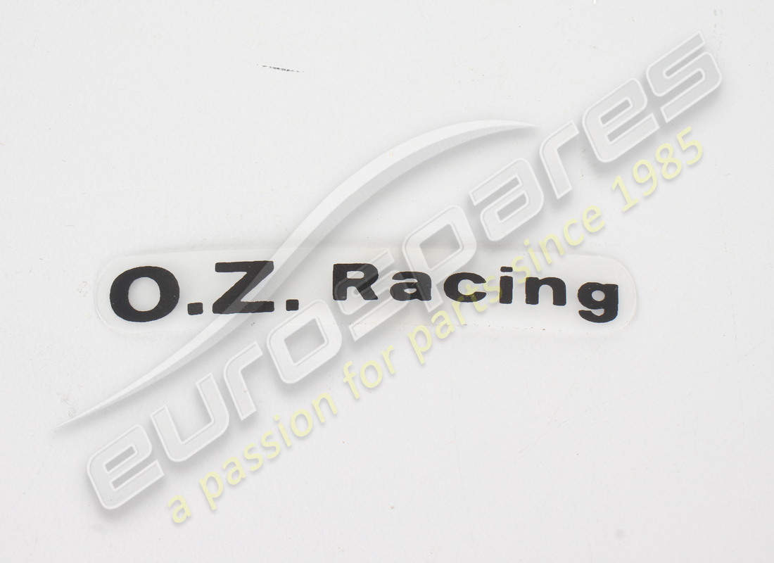 NEW LAMBORGHINI O.Z. RACING STICKER. PART NUMBER LST017 (1) new lamborghini o.z. racing sticker. part number lst017 (1)
