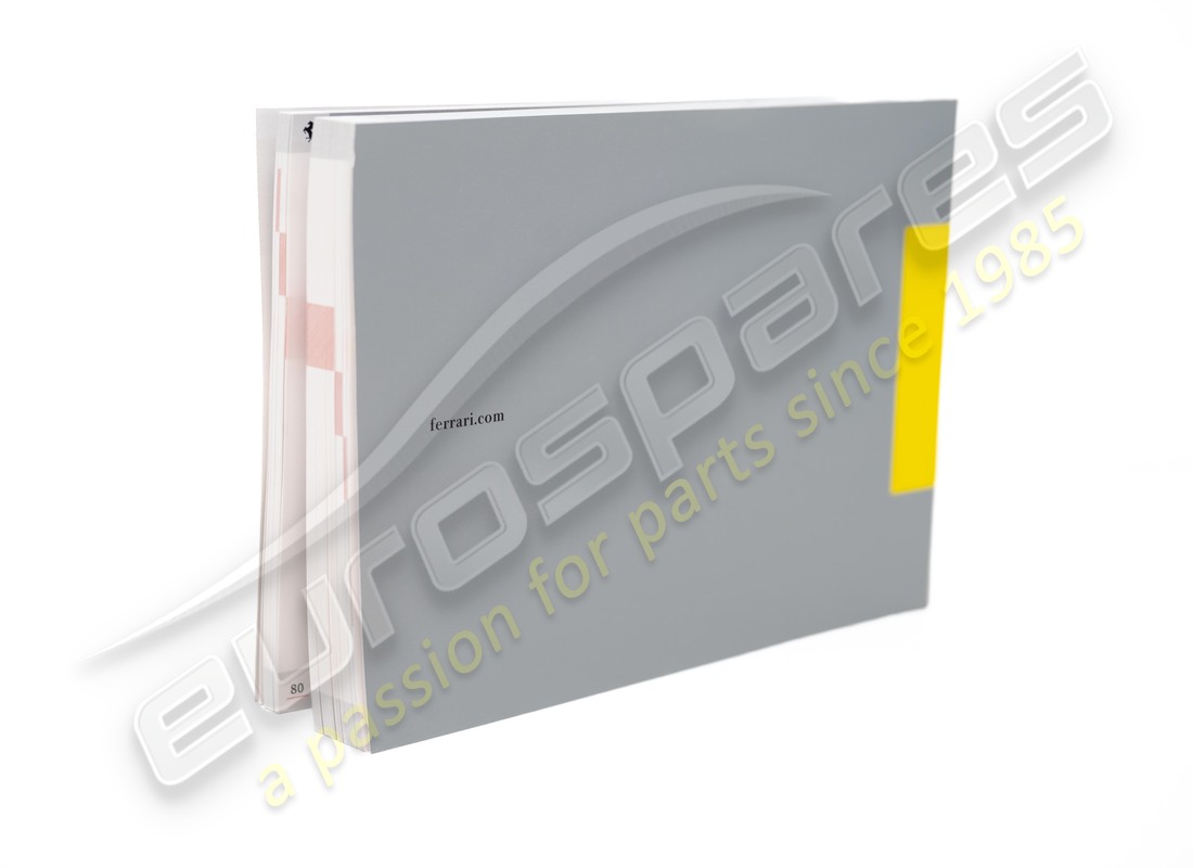 NEW FERRARI OWNER'S MANUAL. PART NUMBER 782136 (3) new ferrari owner's manual. part number 782136 (3)