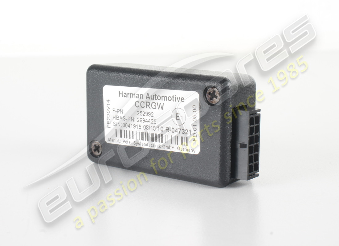 NEW FERRARI UNIT NIT CANBOX - BECKER. PART NUMBER 252992 (1) new ferrari unit nit canbox - becker. part number 252992 (1)