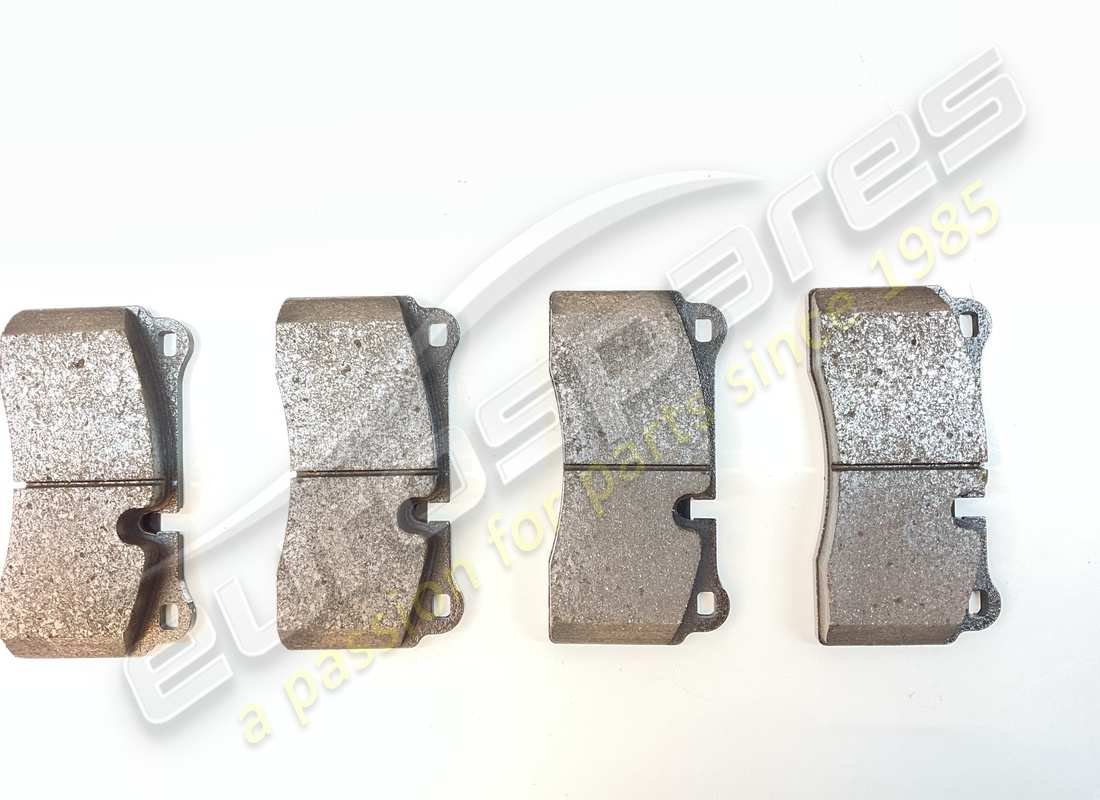NEW LAMBORGHINI 1 SET OF BRAKE PADS FOR DISC. PART NUMBER 4S0698451AF (2) new lamborghini 1 set of brake pads for disc. part number 4s0698451af (2)