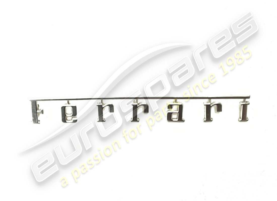 USED Ferrari INITIALS SCRIPT (3 PIN) . PART NUMBER 63482200 (1)