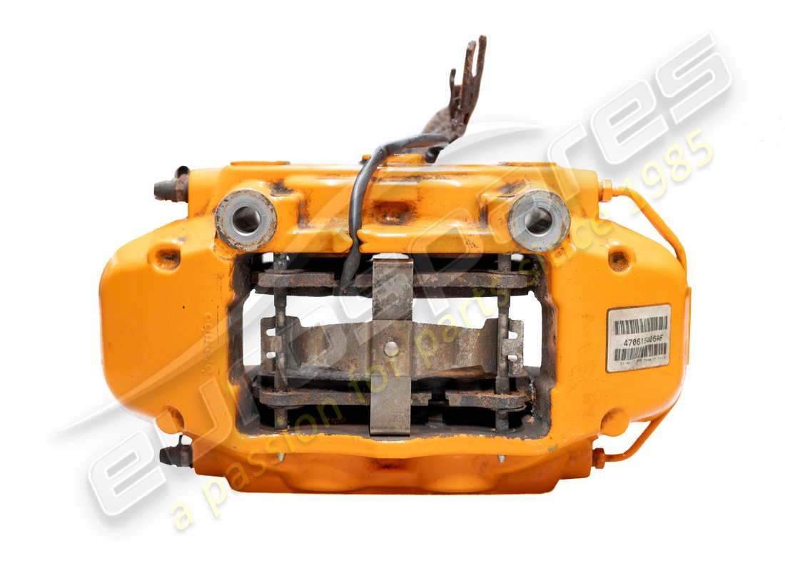 USED LAMBORGHINI SLIDING-CALIPER POST.SX CBC ORANGE. PART NUMBER 470615405AF (2) used lamborghini sliding-caliper post.sx cbc orange. part number 470615405af (2)