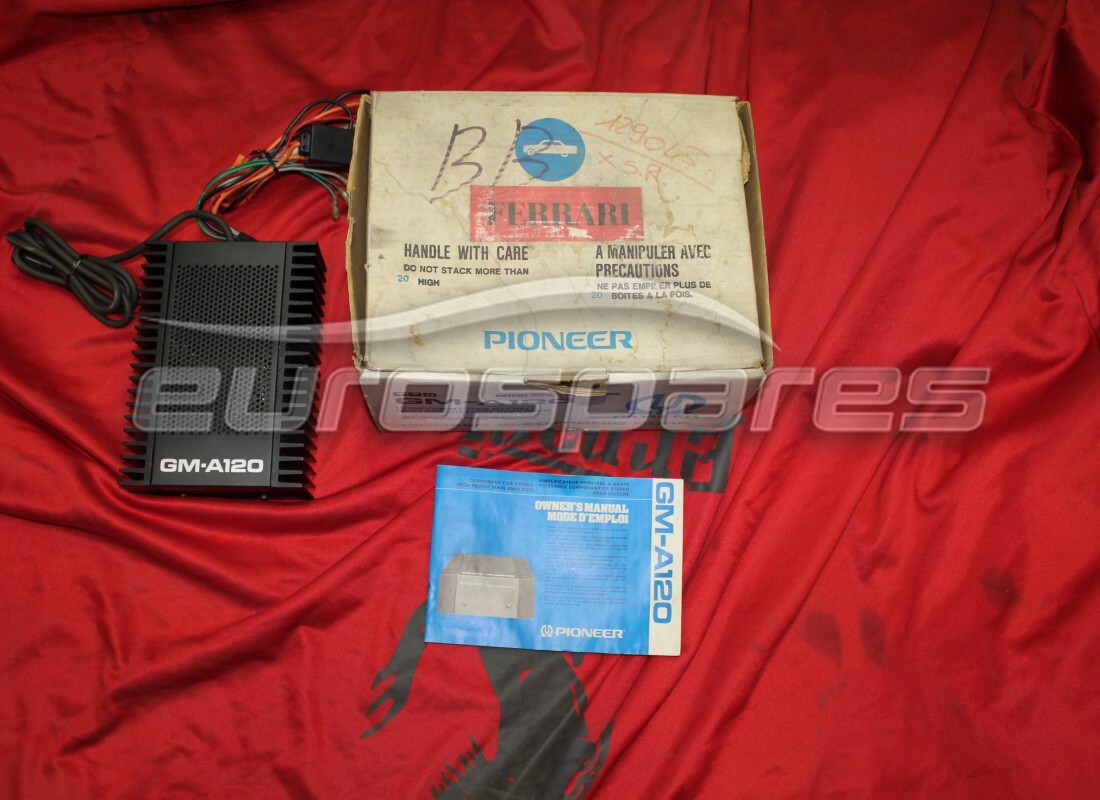 NEW FERRARI AMPLIFIER. PART NUMBER 129045 (1) new ferrari amplifier. part number 129045 (1)