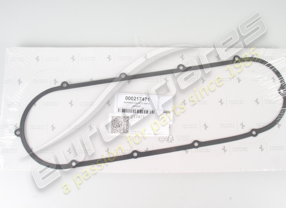 NEW FERRARI GASKET. PART NUMBER 217471 (1) new ferrari gasket. part number 217471 (1)