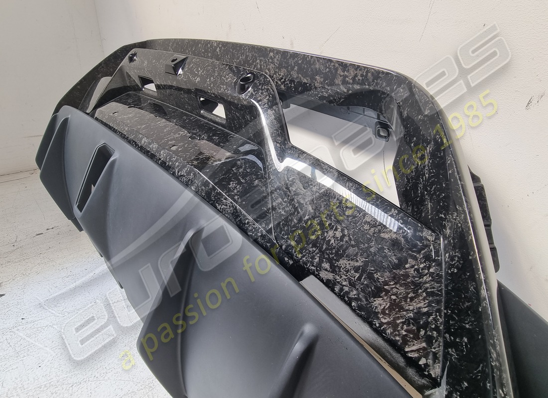 new oe rear bumper in carbon (camera & parking sensor model). part number 4t0807155b (2)