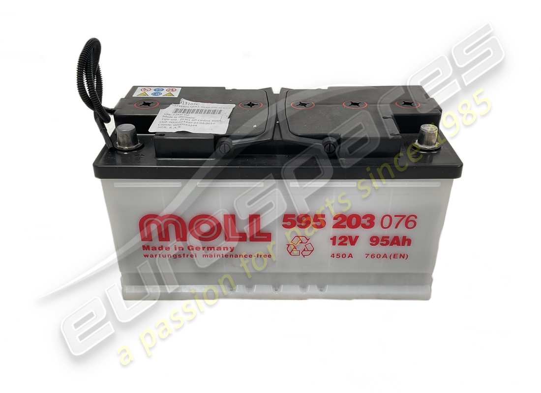 NEW LAMBORGHINI DRY BATTERY. PART NUMBER 400915105C (1) new lamborghini dry battery. part number 400915105c (1)