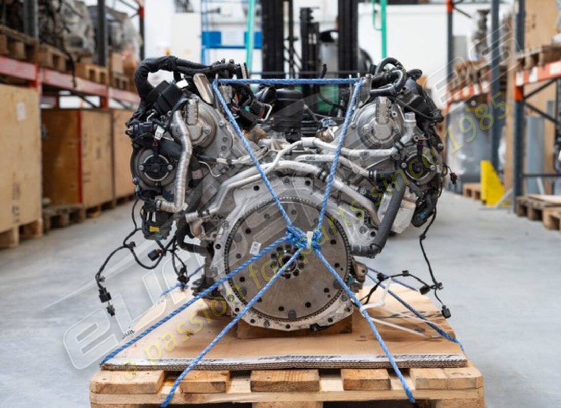 used lamborghini engine. part number 0p2100021s (3)