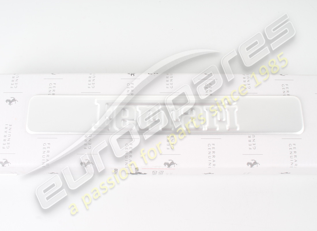 NEW FERRARI KICK PLATE INSERT. PART NUMBER 65599700 (3) new ferrari kick plate insert. part number 65599700 (3)