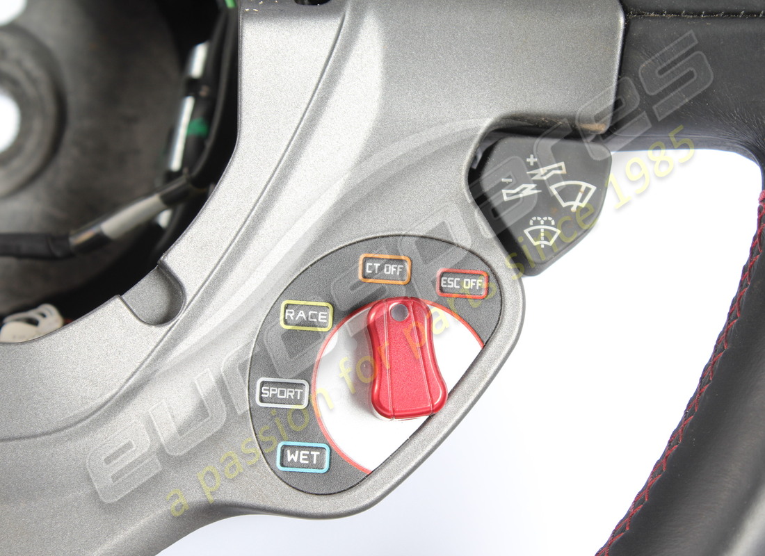 USED FERRARI COMPLETE STEERING WHEEL. PART NUMBER 844169.. (3) used ferrari complete steering wheel. part number 844169.. (3)