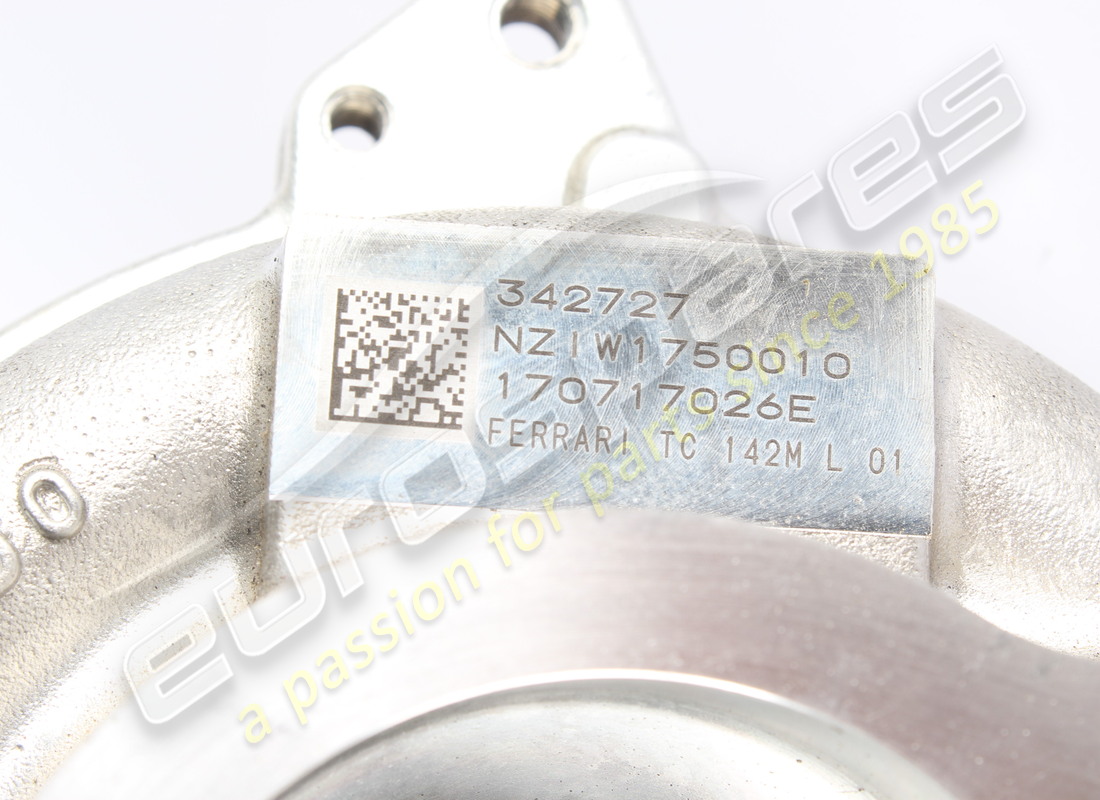 used ferrari lh turbocharger. part number 343099 (4)