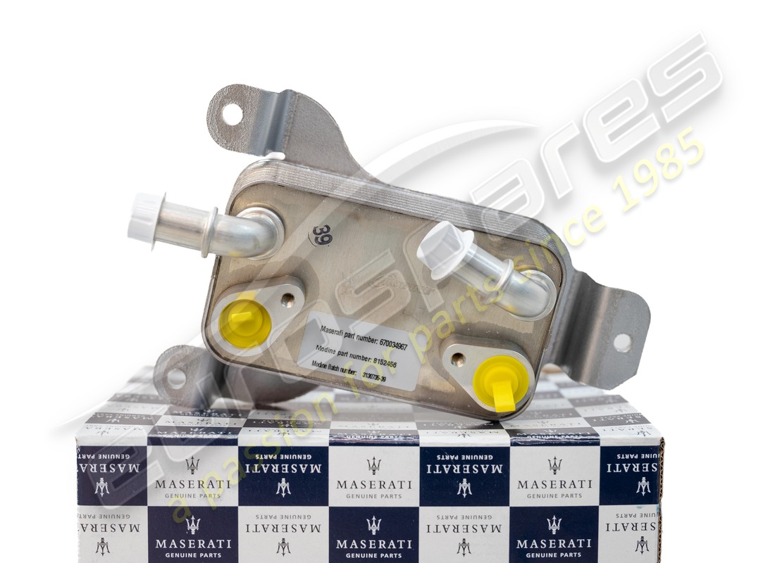 new maserati gearbox oil exchanger and pipes kit. part number 673004769 (2)