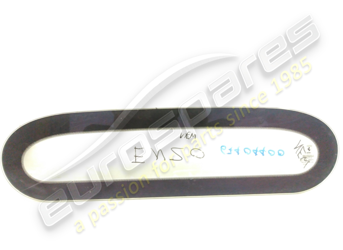 NEW FERRARI REAR WINDOW GLASS. PART NUMBER 67404400 (1) new ferrari rear window glass. part number 67404400 (1)