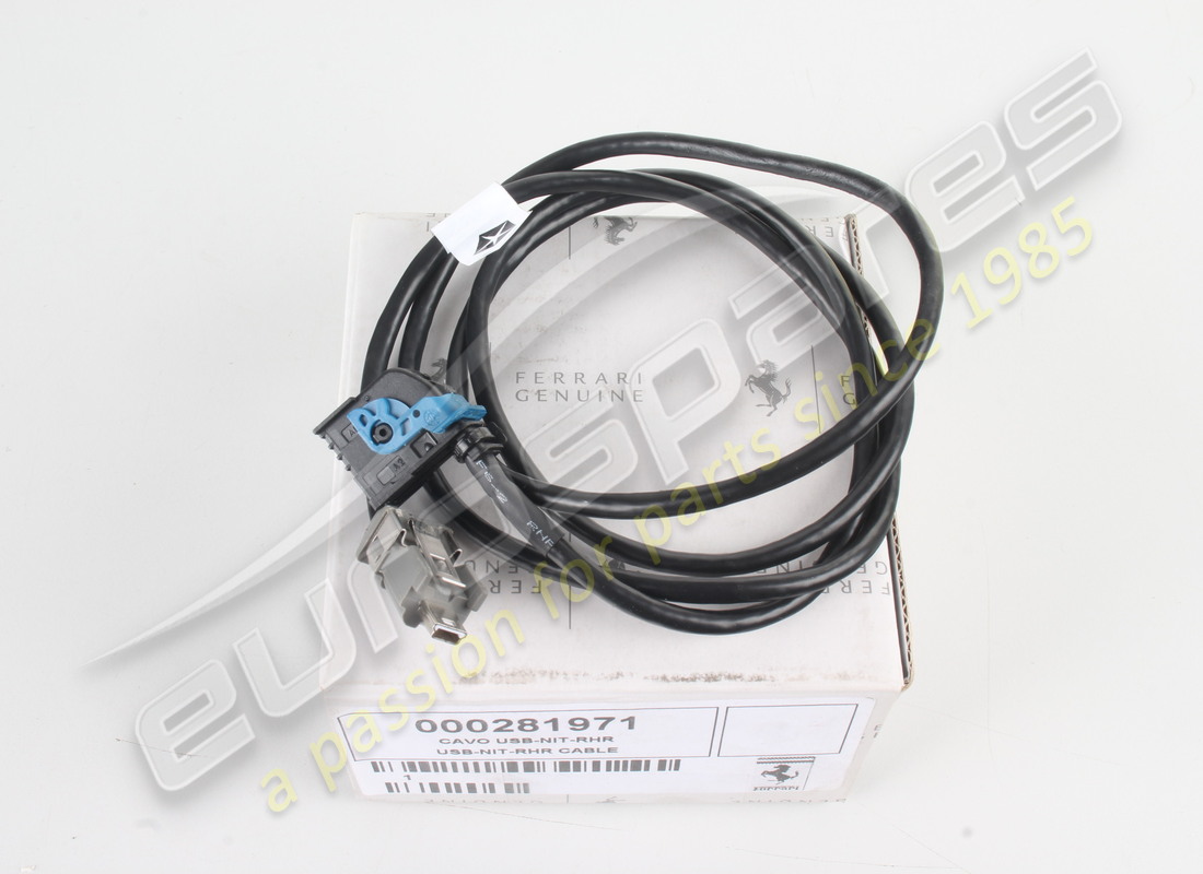 NEW FERRARI USB-NIT-RHR CABLE. PART NUMBER 281971 (1) new ferrari usb-nit-rhr cable. part number 281971 (1)