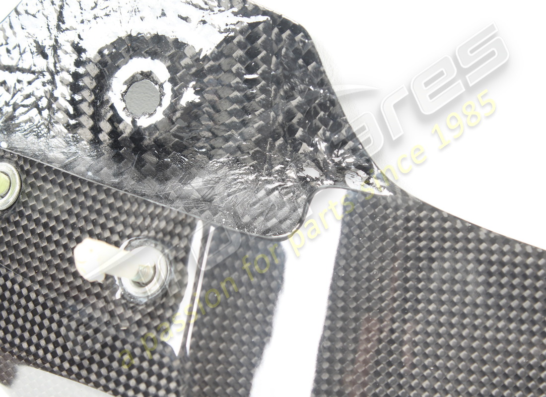 NEW FERRARI CARBON FIBER FRONT SPOILER. PART NUMBER 81866900 (3) new ferrari carbon fiber front spoiler. part number 81866900 (3)