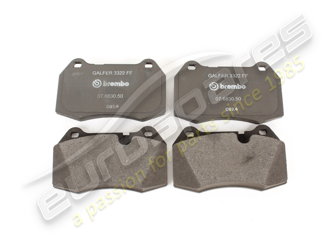 NEW MASERATI F.BRAKE PADS VS.107683-F.C:0. PART NUMBER 370230039 (2) new maserati f.brake pads vs.107683-f.c:0. part number 370230039 (2)