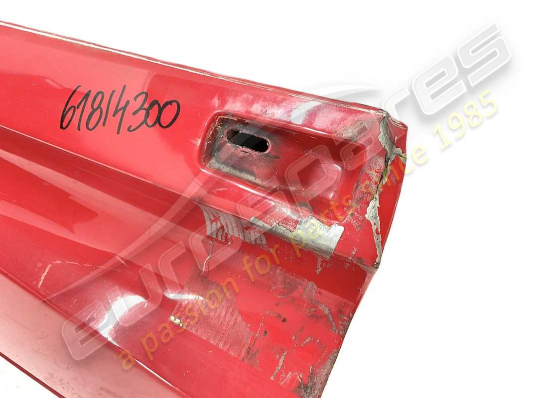 USED FERRARI LH DOOR ASSEMBLY GTS. PART NUMBER 61814300 (3) used ferrari lh door assembly gts. part number 61814300 (3)