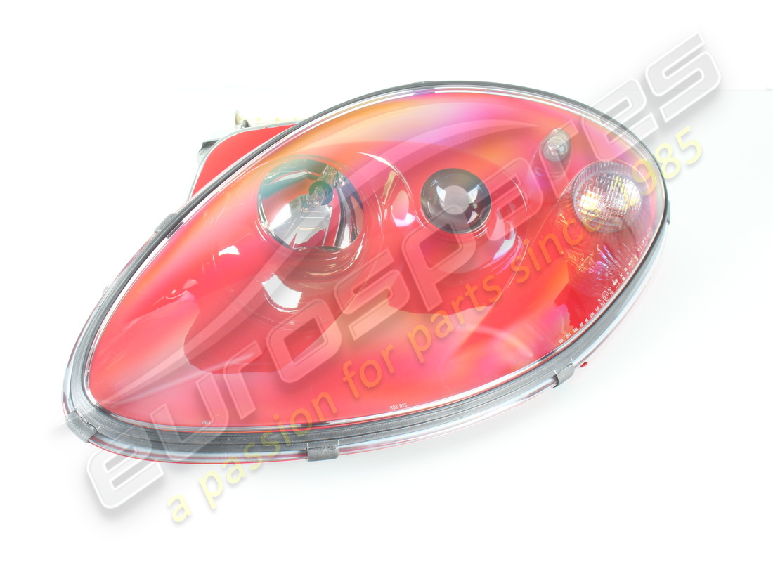 NEW FERRARI LH FRONT HEADLAMP ROSSO CORSA RED (LHD - NON XENON). PART NUMBER 72000469 (1) new ferrari lh front headlamp rosso corsa red (lhd - non xenon). part number 72000469 (1)