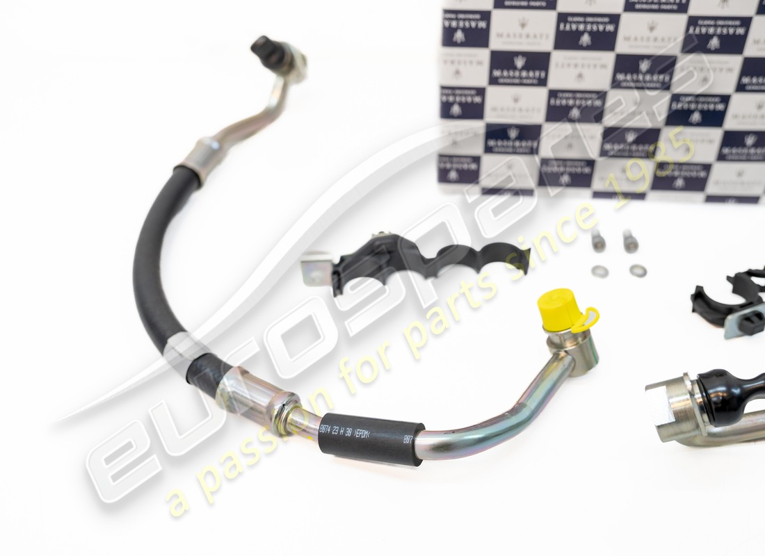 new maserati gearbox oil exchanger and pipes kit. part number 673004769 (3)
