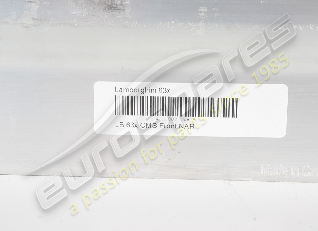 NEW LAMBORGHINI BUMPER BAR, FRONT. PART NUMBER 4ML807109A (3) new lamborghini bumper bar, front. part number 4ml807109a (3)