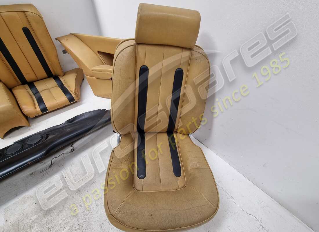USED FERRARI COMPLETE INTERIOR IN CREAM. PART NUMBER 900114691 (6) used ferrari complete interior in cream. part number 900114691 (6)