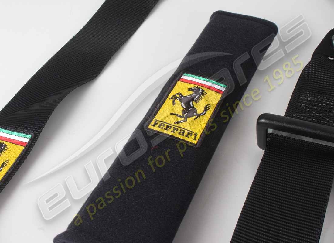 NEW FERRARI 4 POINT SAFETY BELT ASSEMBLY. PART NUMBER 67291600 (5) new ferrari 4 point safety belt assembly. part number 67291600 (5)