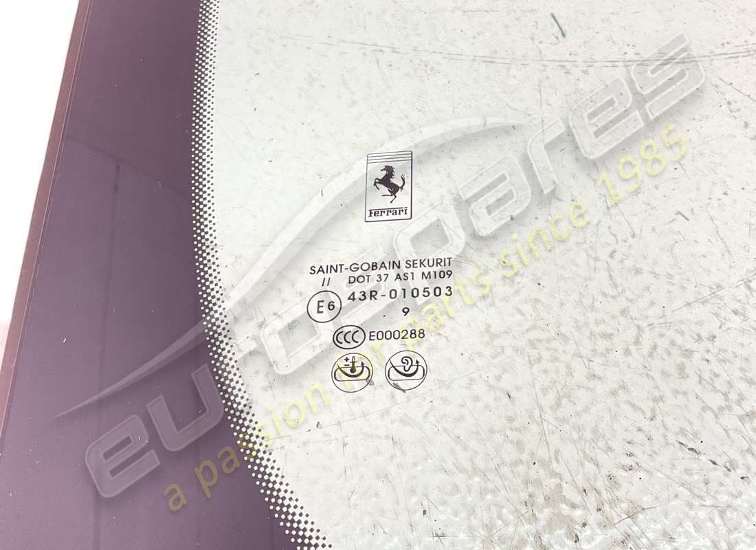 NEW FERRARI WINDSCREEN. PART NUMBER 86286200 (2) new ferrari windscreen. part number 86286200 (2)
