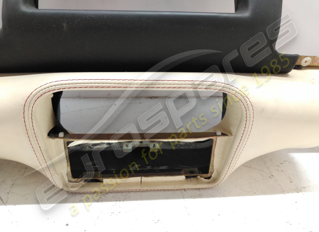 used ferrari upholstered dashboard upper framework. part number 648847.. (2)