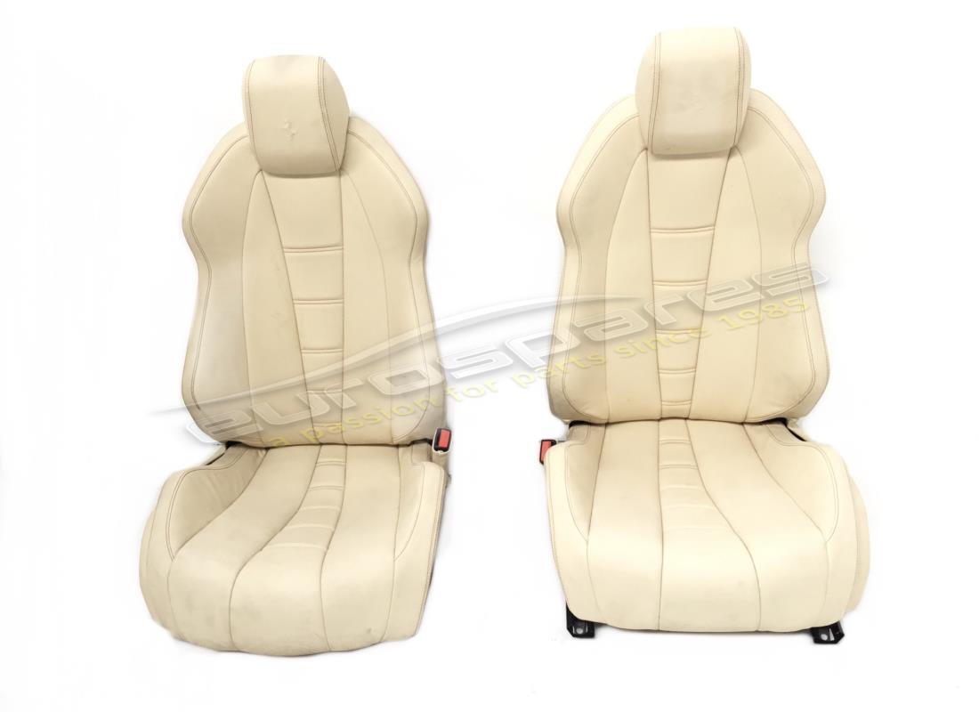 USED FERRARI PAIR OF ELECTRIC SEATS. PART NUMBER 831397000 (1) used ferrari pair of electric seats. part number 831397000 (1)