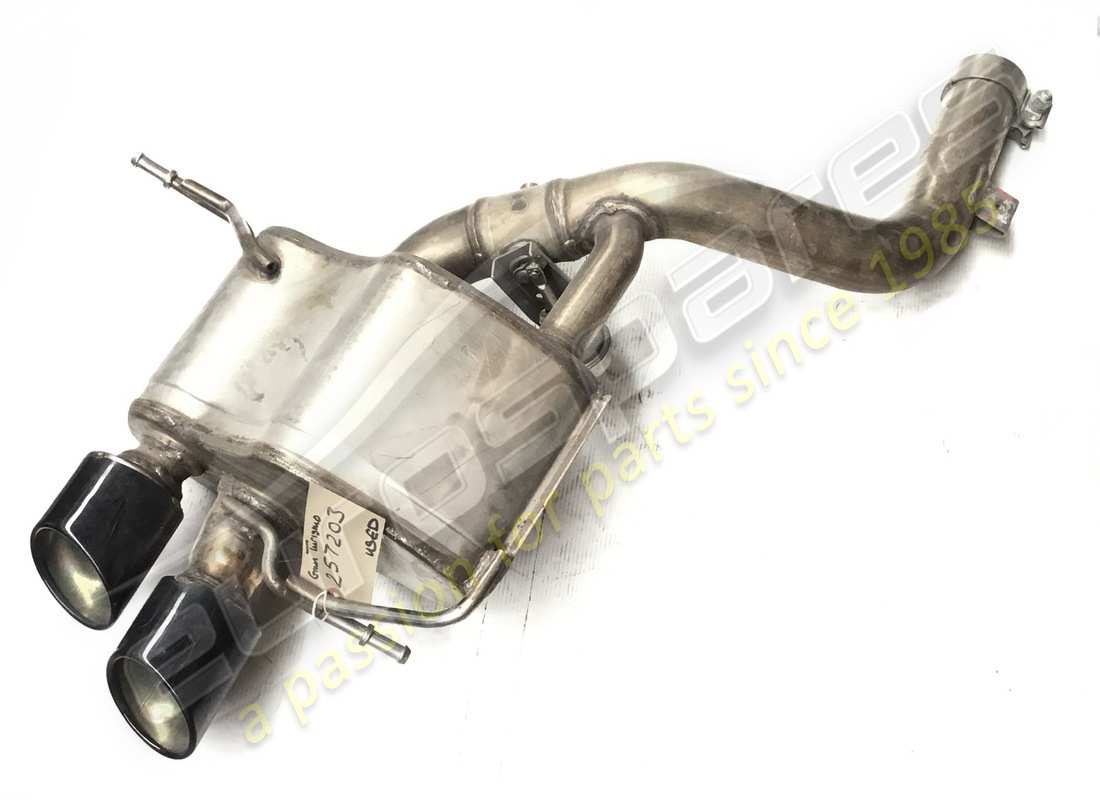 used maserati rh rear silencer. part number 257203 (4)